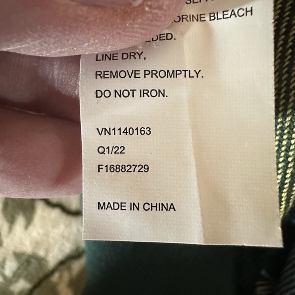 Vintage Green Stripe Shawl Scarf Wrap Winter Fringe Boho 50x50 - Picture 4 of 4